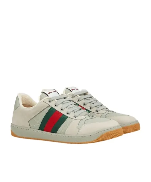 Gg Ripstop Lace-Up Sneakers