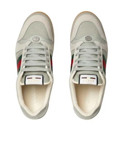 Gg Ripstop Lace-Up Sneakers