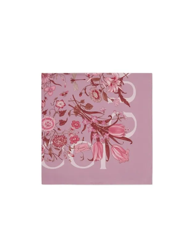 Floral Print Scarf