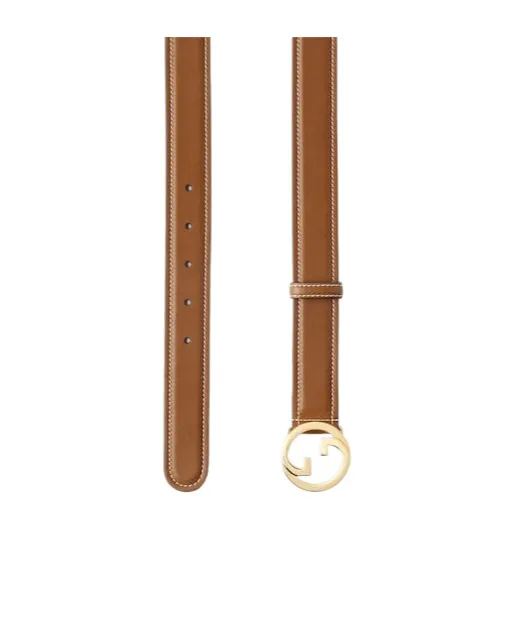 Logo Plaque Belt