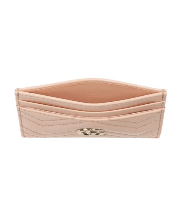 Gg Marmont Quilted Card Case