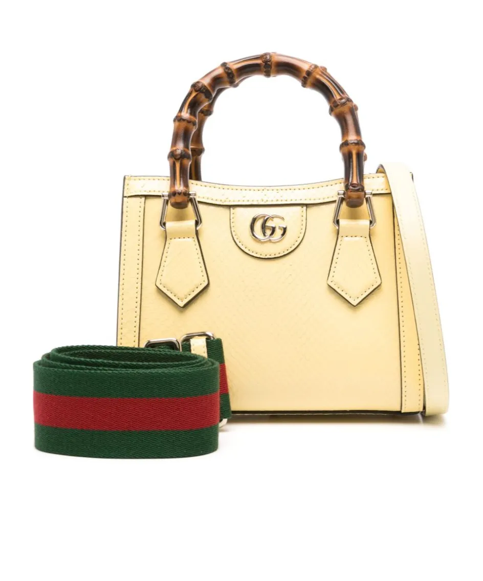 Diana Small Leather Tote Bag