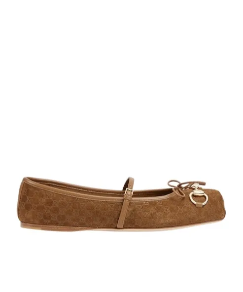 Horsebit Ballet Flats