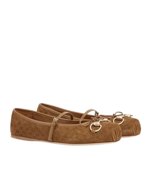 Horsebit Ballet Flats