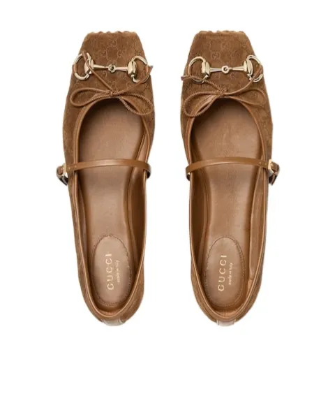 Horsebit Ballet Flats