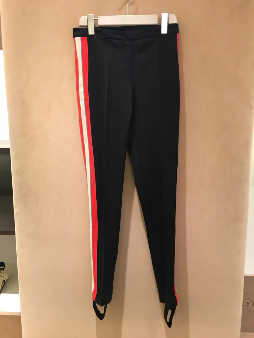 Technical Side Striped Foot Leggings