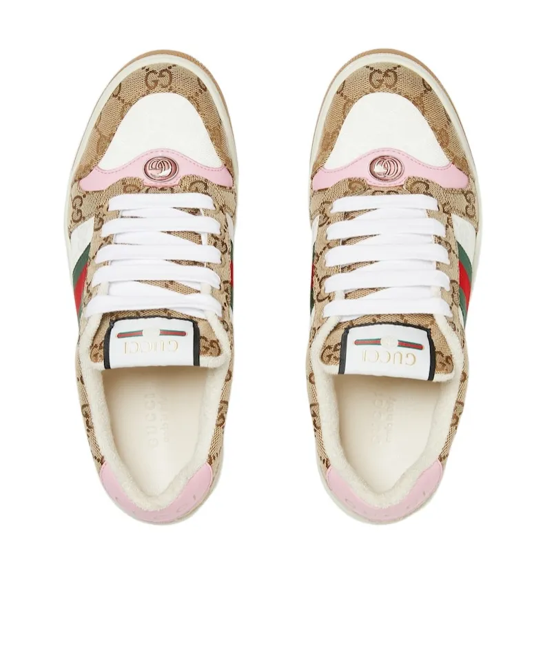 Screener Panelled Low-Top Sneaker