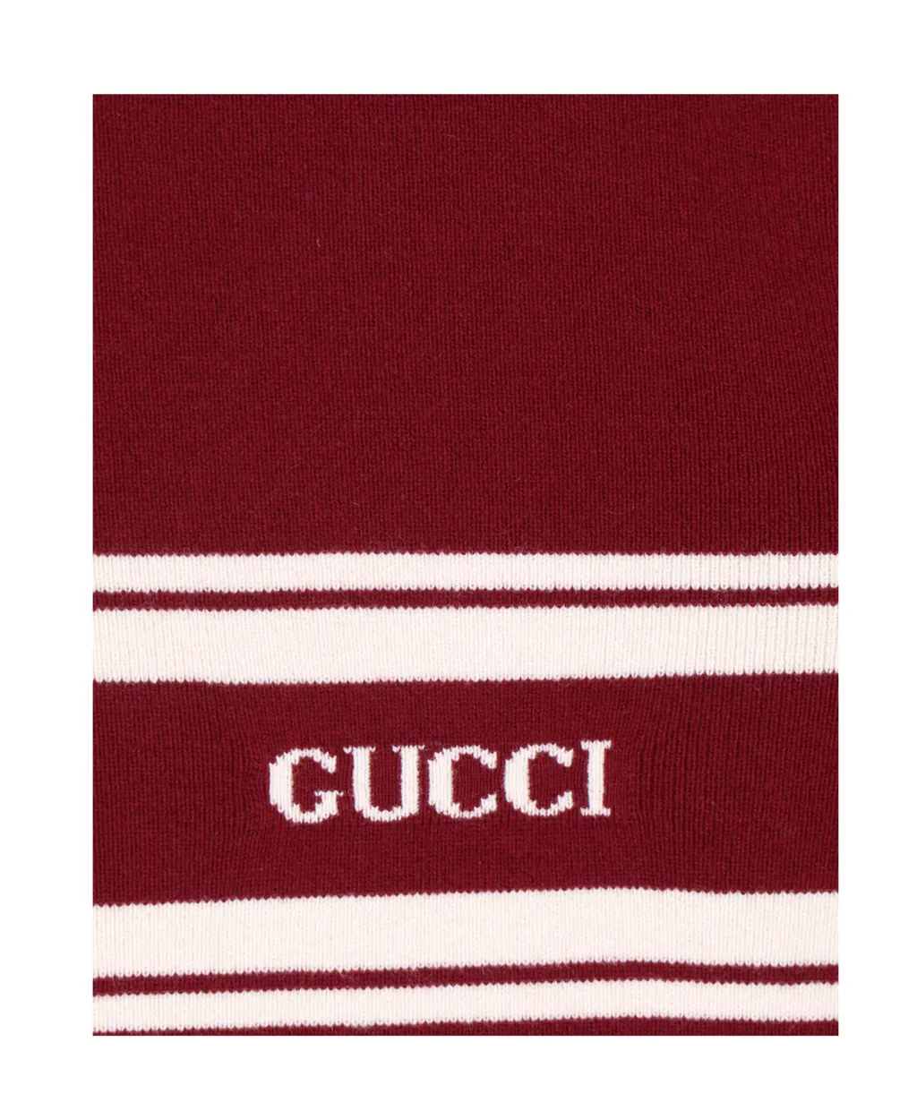 Intarsia Logo Crewneck Jumper