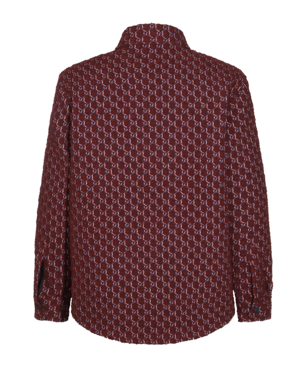 Gg Monogrammed Shirt Jacket