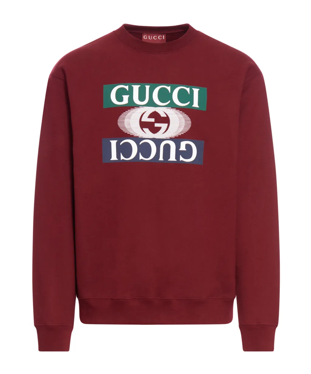 Logo Printed Crewneck Sweatshirt