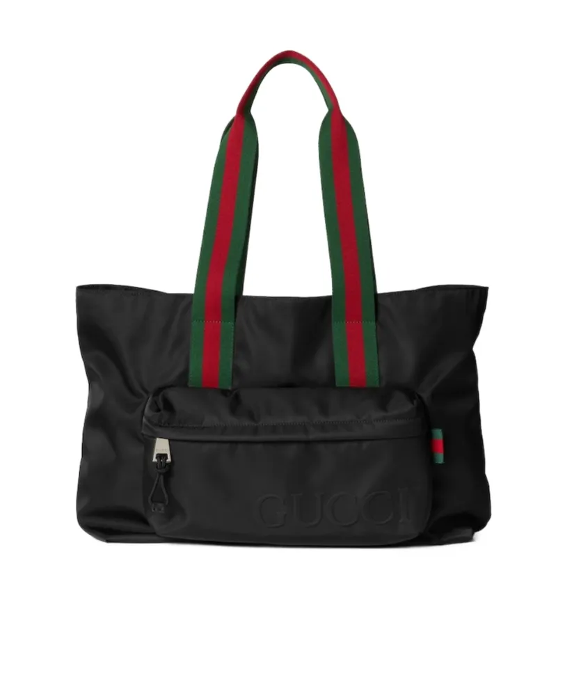 Web Detailed Tote Bag