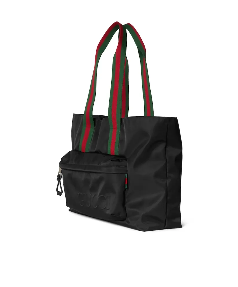 Web Detailed Tote Bag