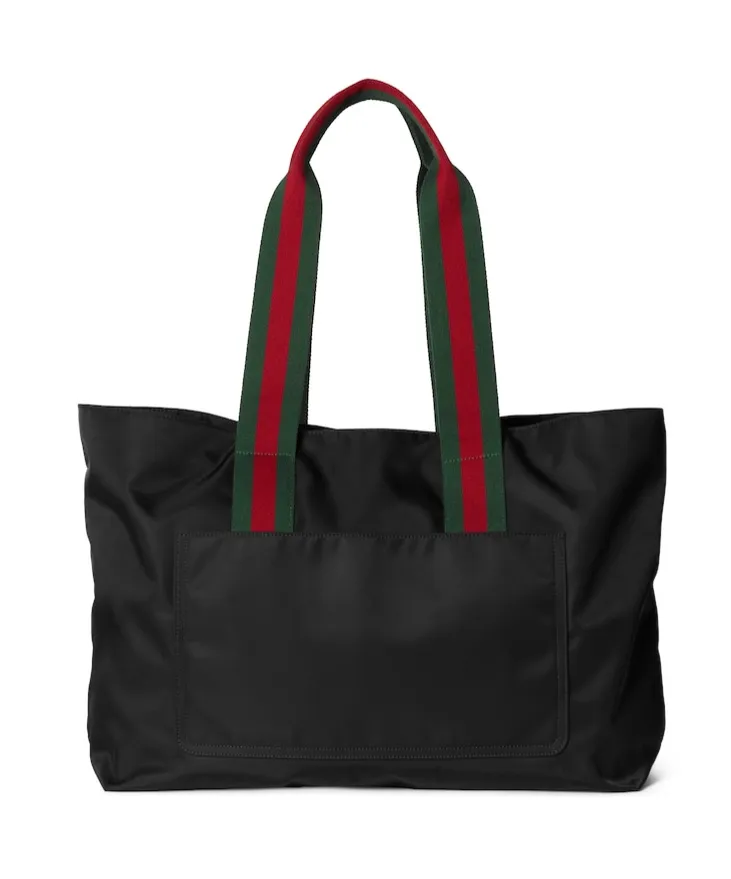 Web Detailed Tote Bag