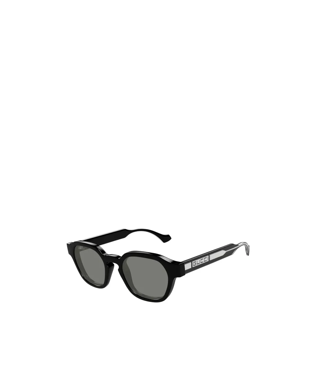 Oval-Frame Sunglasses