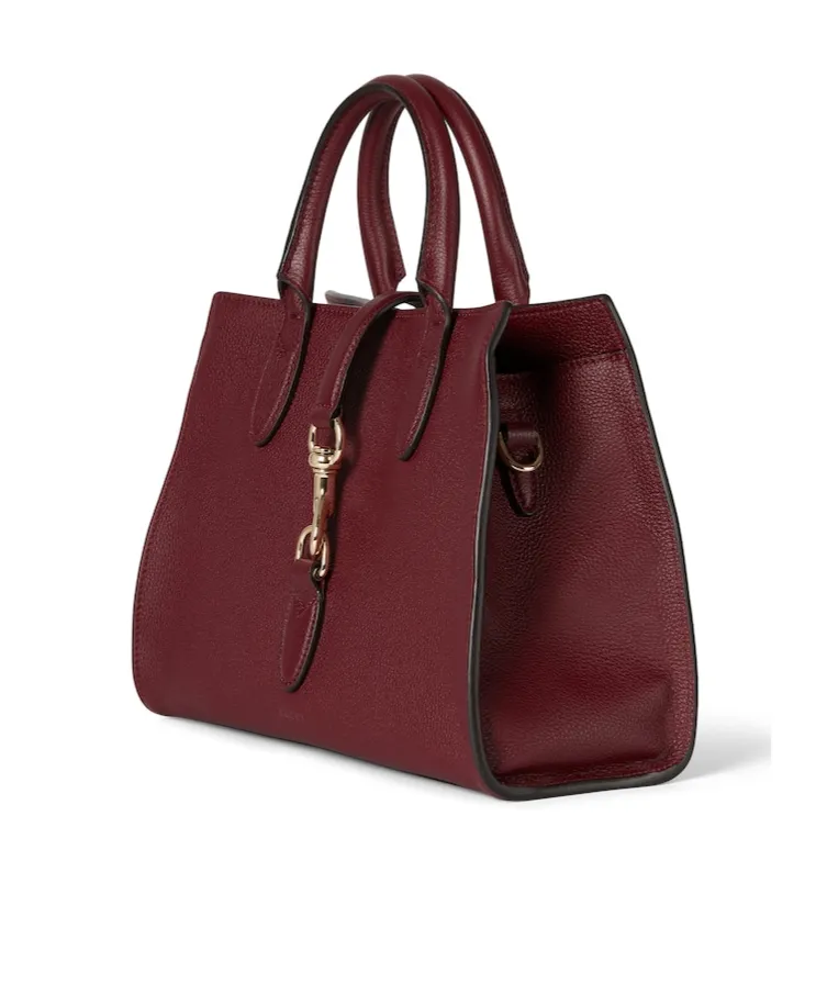 Hook Closure Medium Tote Bag