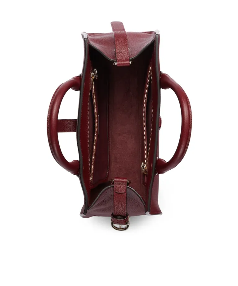Hook Closure Medium Tote Bag