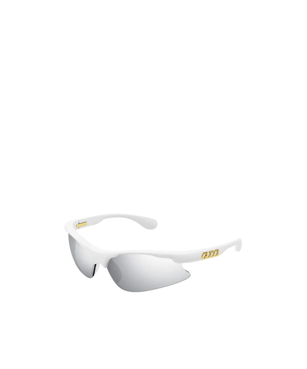Mask-Frame Sunglasses