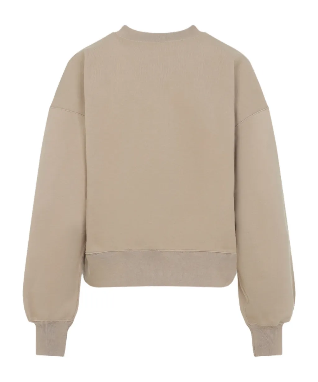 Logo Printed Crewneck Sweatshirt