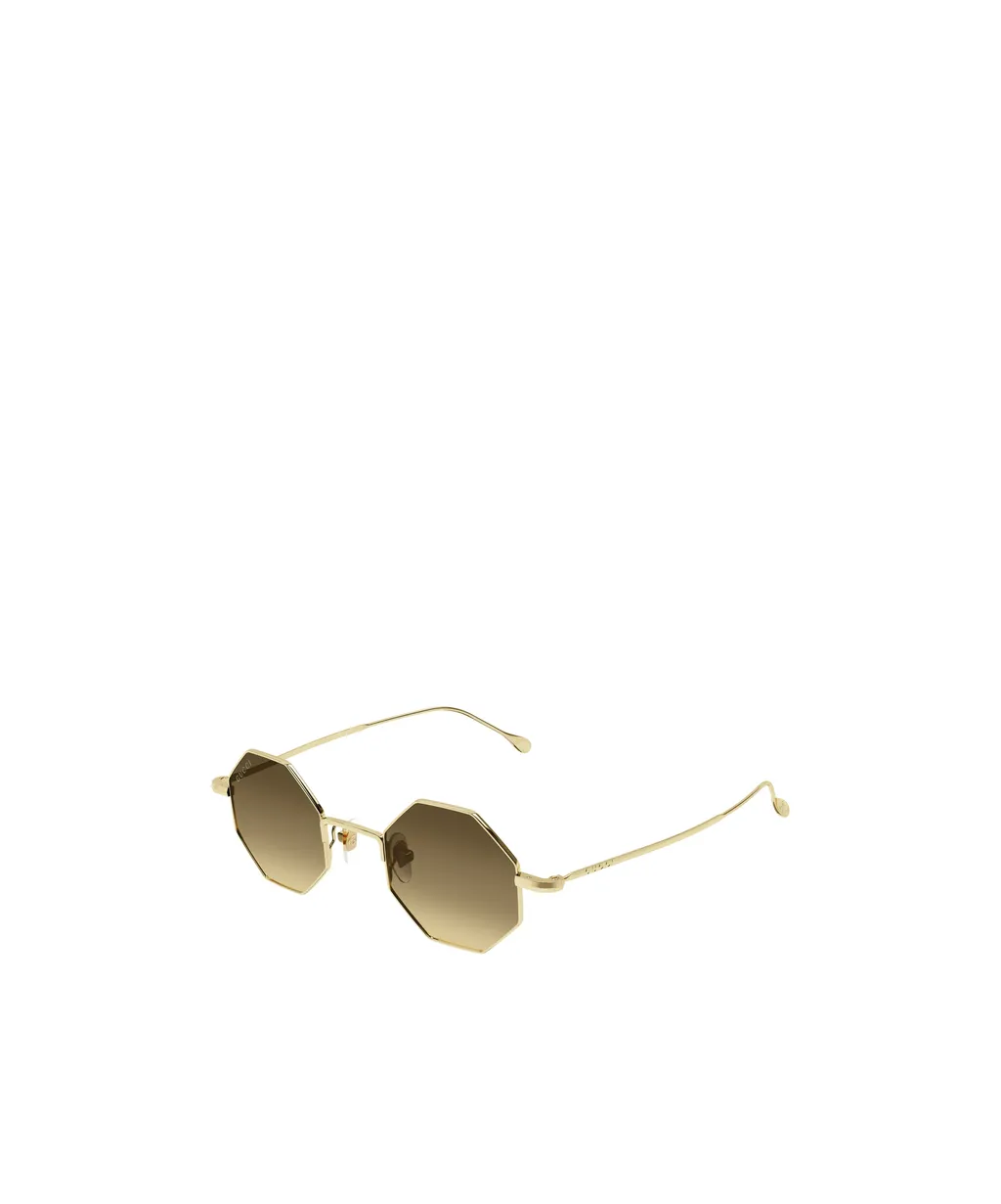 Geometric Frame Sunglasses