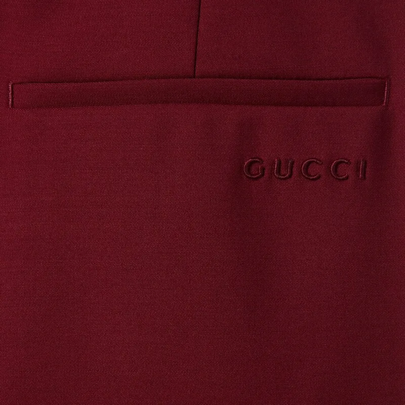 Straight-Leg Trousers