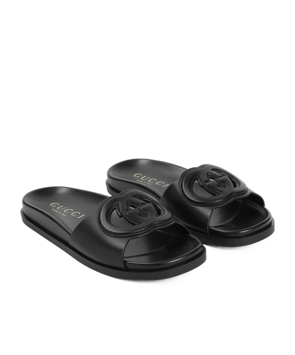 Interlocking G Cut Out Sandals