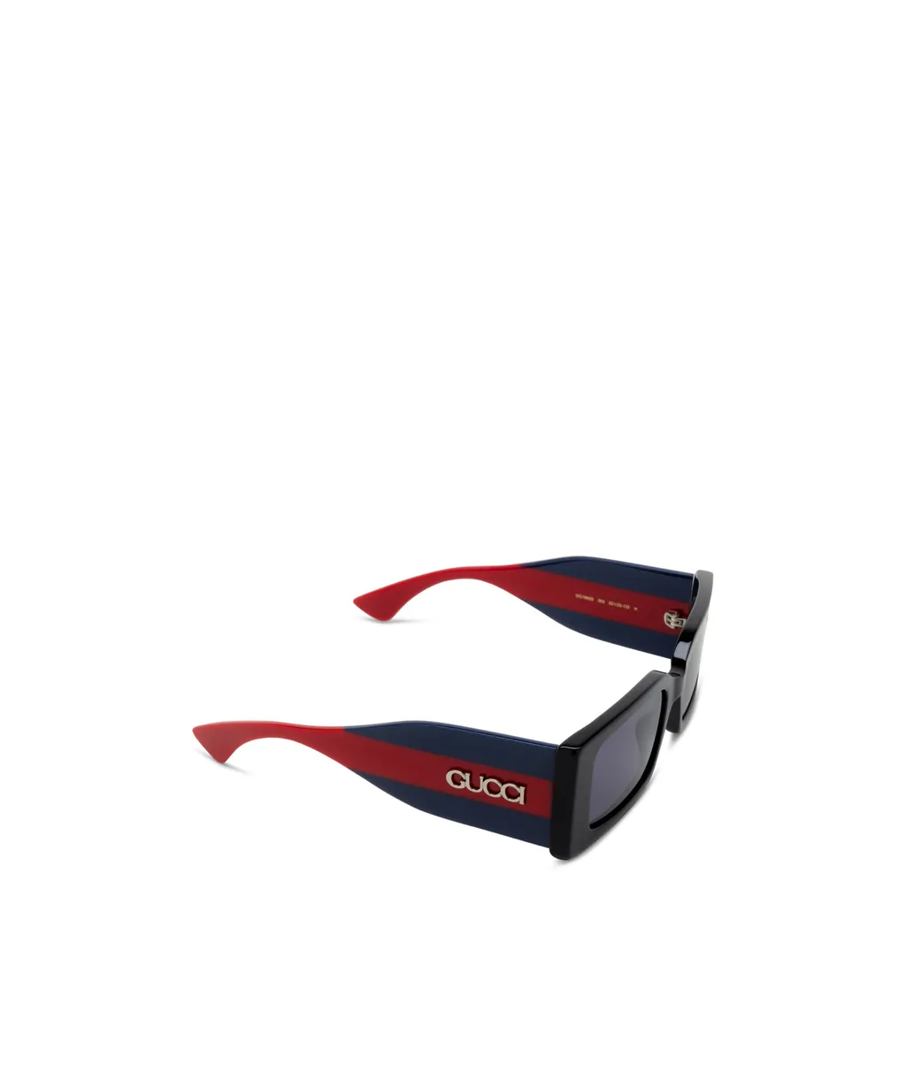 Rectangle-Frame Sunglasses