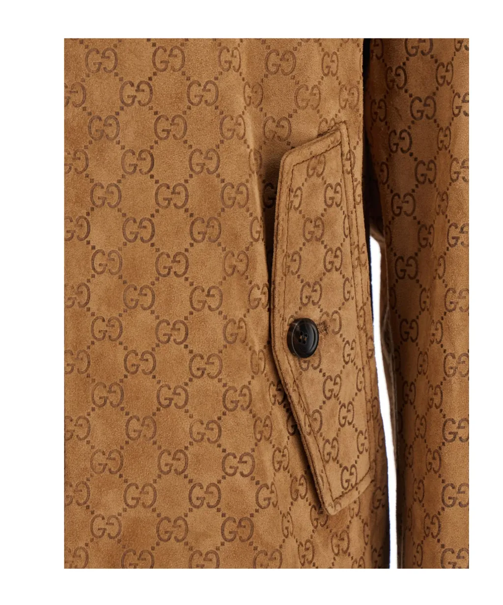 Embossed Gg Bomber Jacket