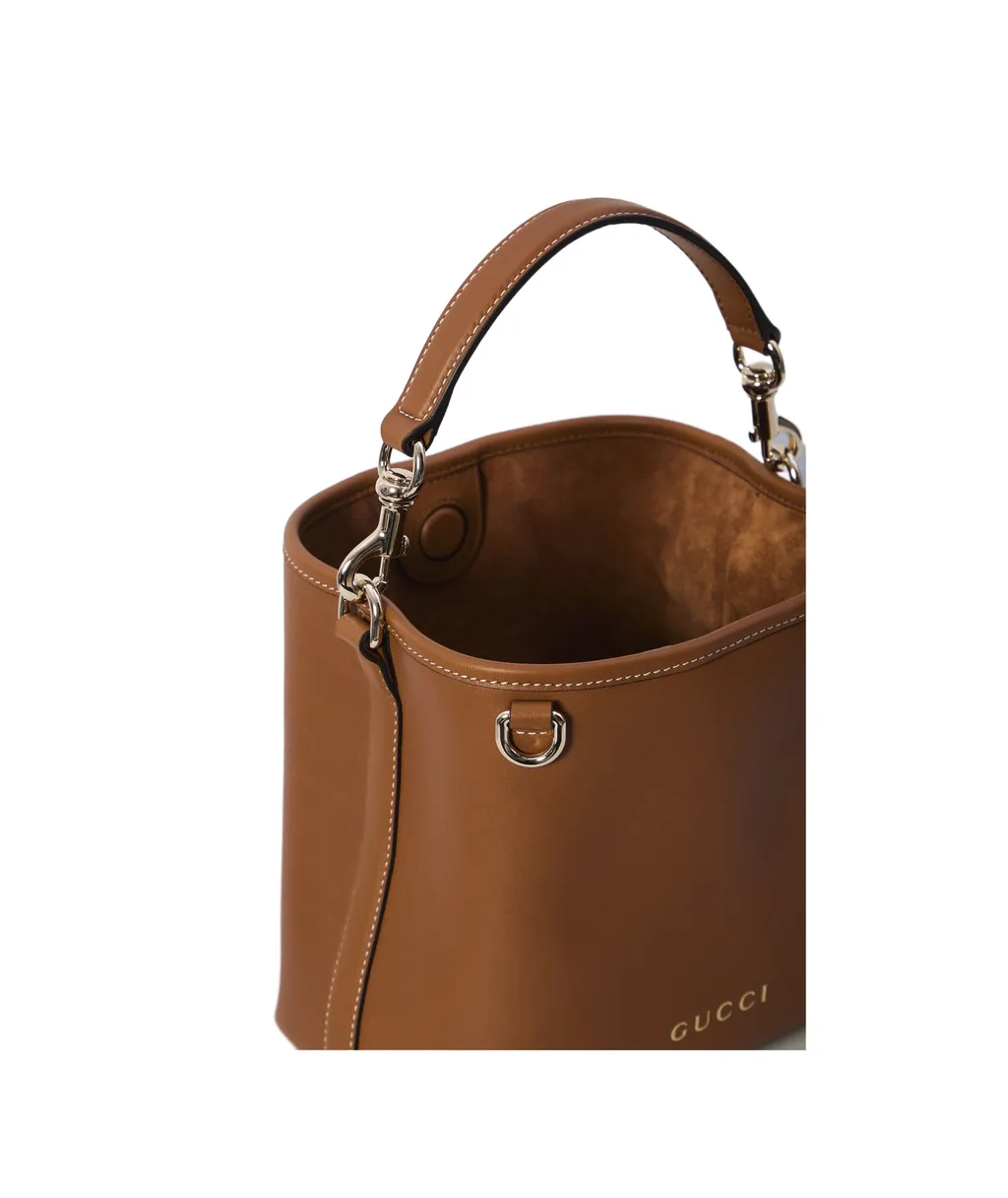 Gg Emblem Mini Bucket Bag