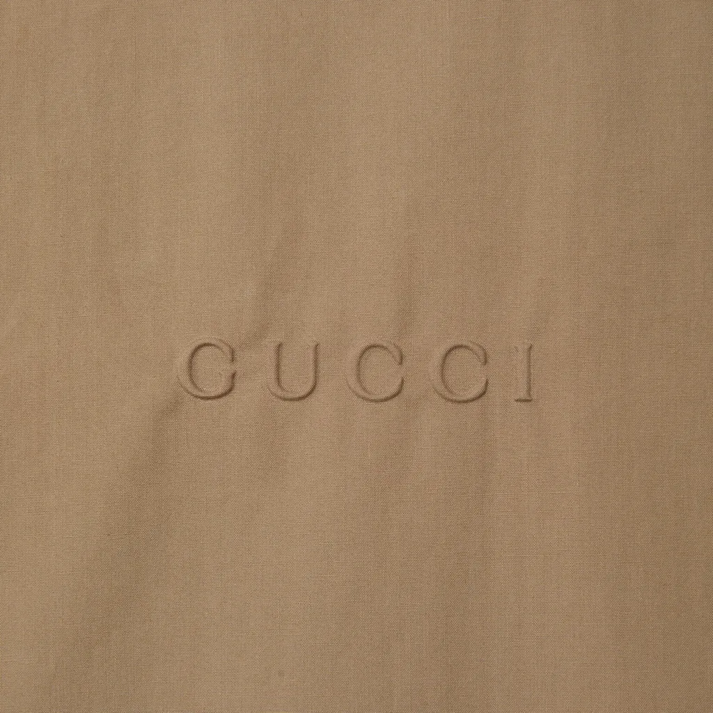 Embossed Poplin Shirt