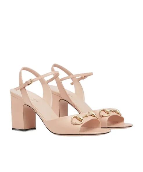 Horsebit Detailed Sandals