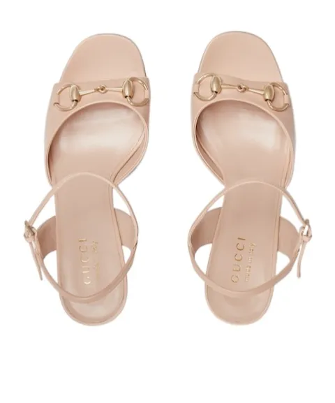 Horsebit Detailed Sandals