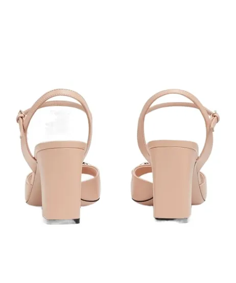 Horsebit Detailed Sandals