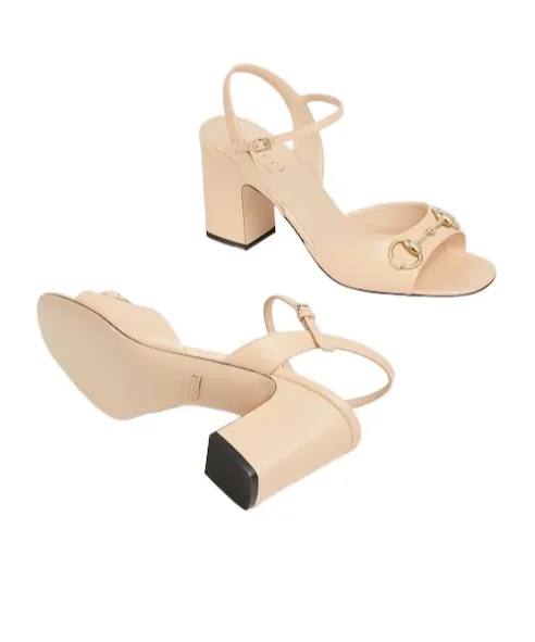 Horsebit Detailed Sandals