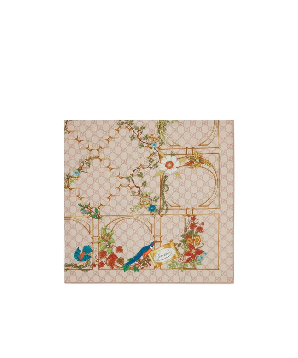 Floral Print Scarf