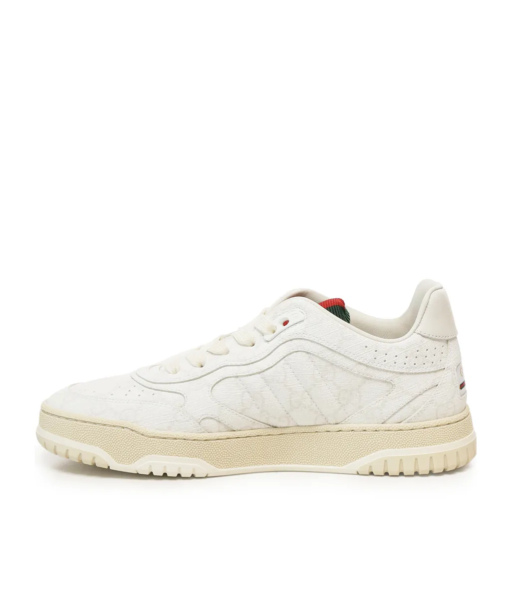 Web Detailed Lace-Up Sneakers