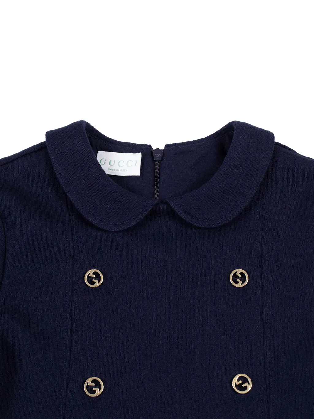 Logo-Button Dress