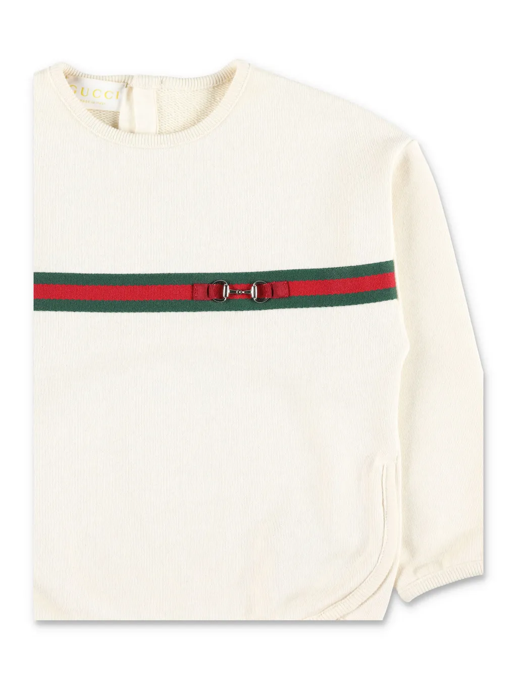 Baby Cotton Sweatshirt With Web