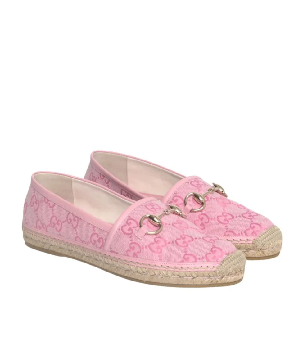 With Horsebit Espadrilles