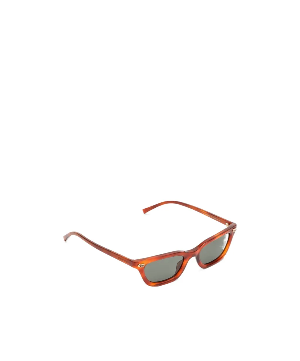 Rectangular-Frame Sunglasses