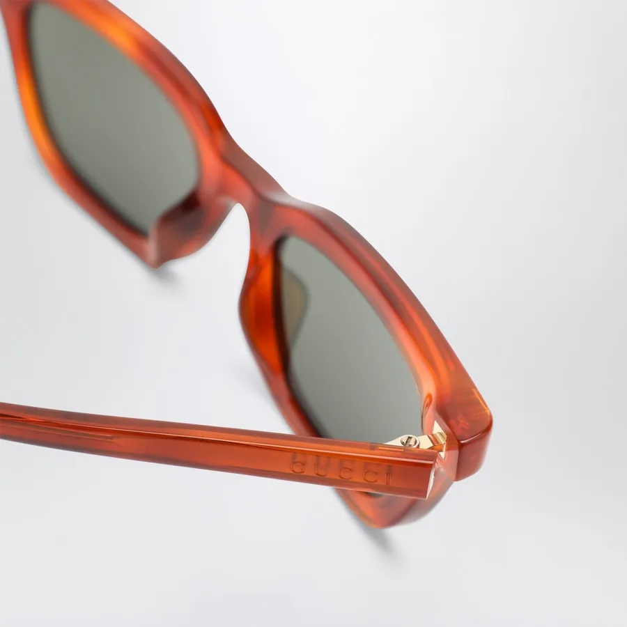 Rectangular-Frame Sunglasses