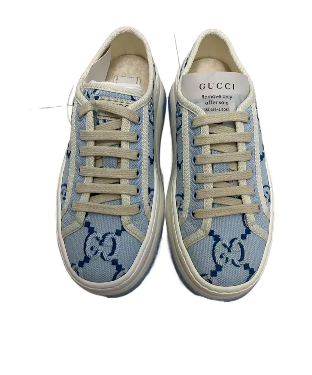Lace-Up Low-Top Sneakers