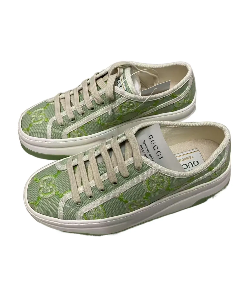 Lace-Up Low-Top Sneakers