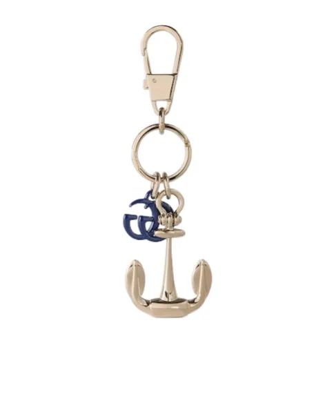 Keychain With Anchor And Double G