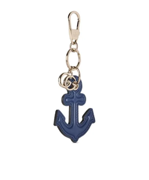 Keychain With Anchor Detail