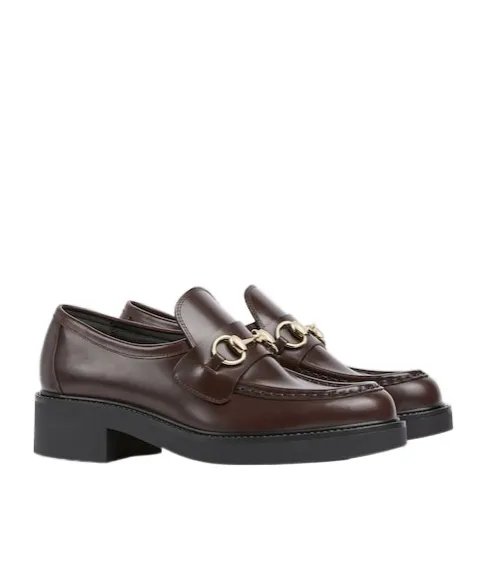 Horsebit Moccasin Flat Shoes