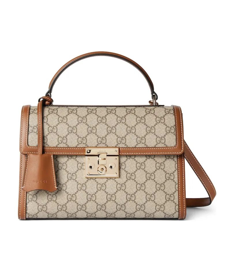 Padlock Medium Top Handle Bag