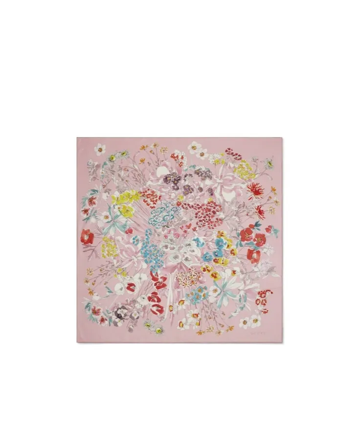 Printed Silk Carré