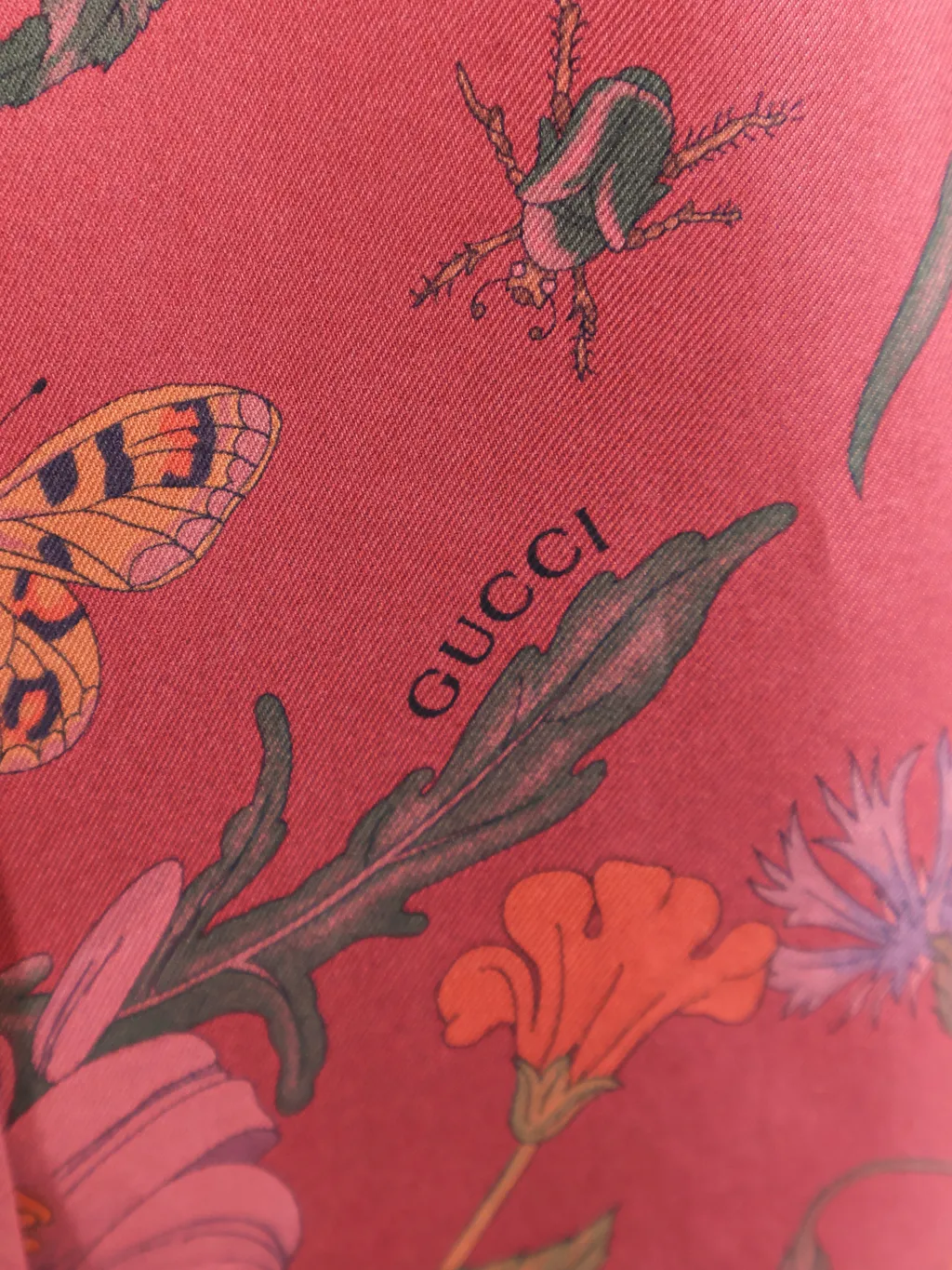 Flora Printed Satin Shirt