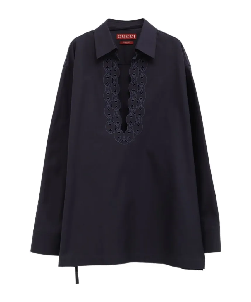 Long Sleeved Oxford Shirt