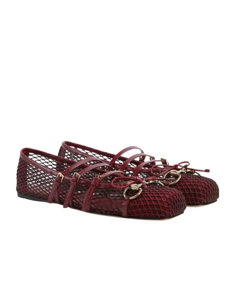 Horsebit Ballet Flats
